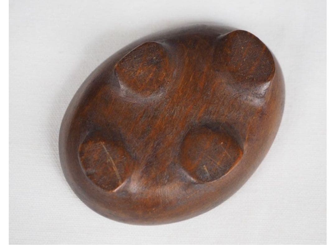 送料無料　水石愛好家蔵品放出 古い珍石　木台座付