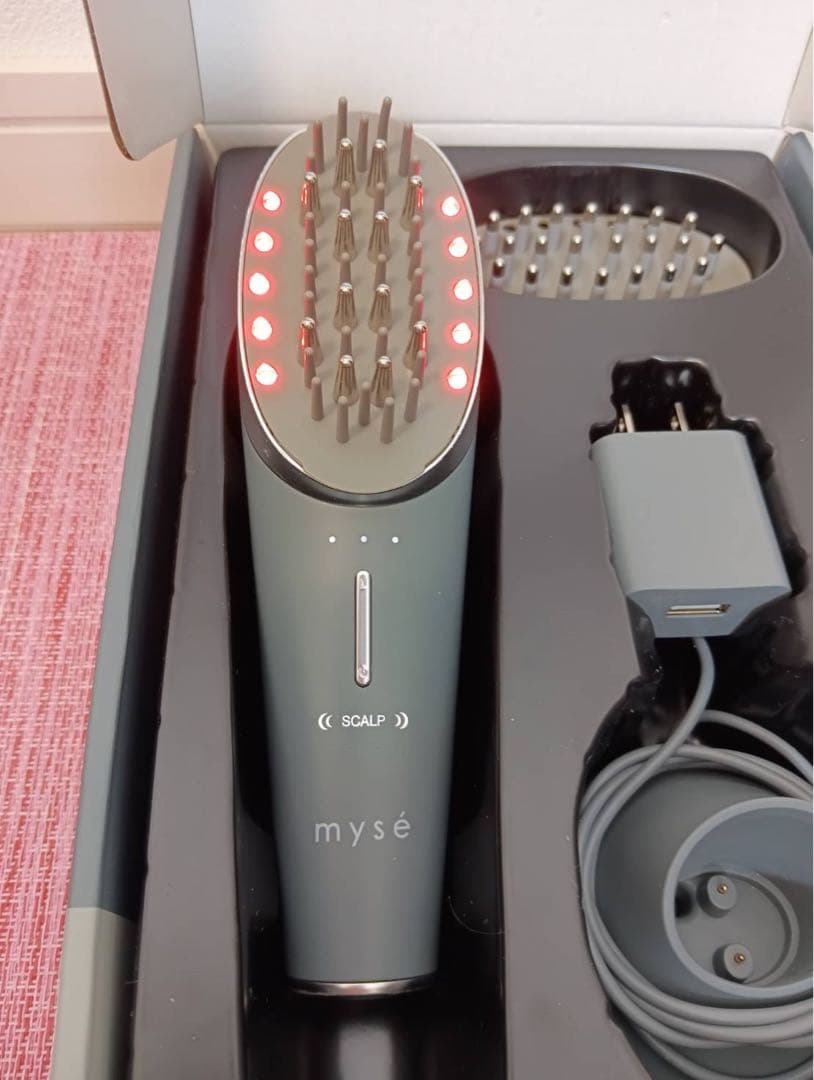 【使用回数10未満】ヤーマン　ミーゼスカルプリフトアクティブMS-80G グレー