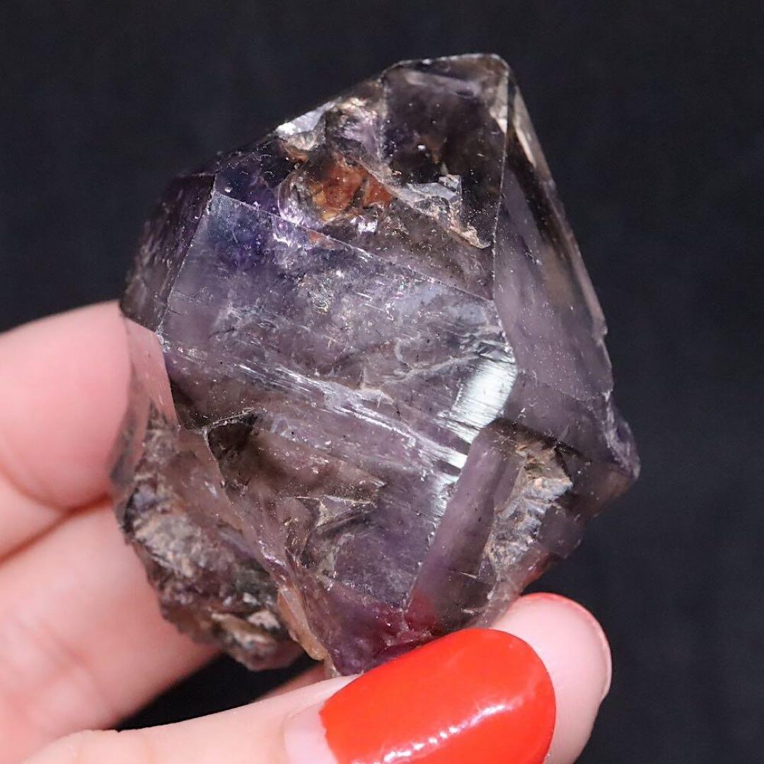 スーパーセブン セプター スモーキー アメジスト紫水晶55,7g AMT155