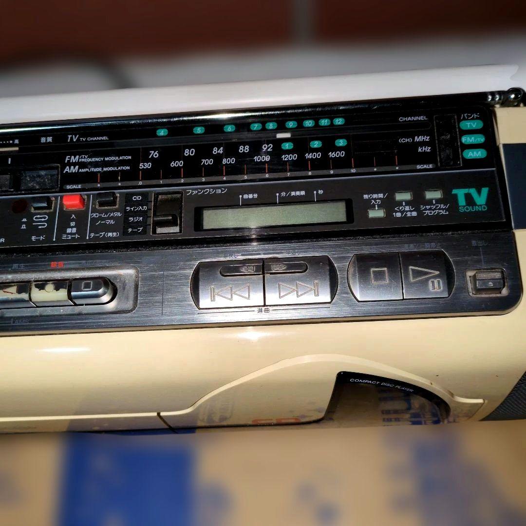 SONY CFD-66 CD・ラジオ・カセットデッキ テープ故障