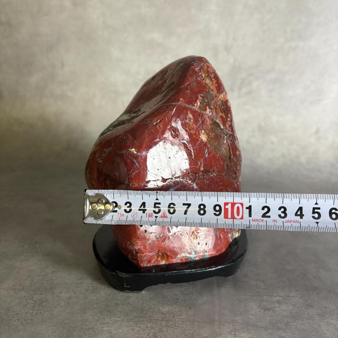 佐渡赤玉石　天然ジャスパー　癒しと安定をもたらすヒーリングストーン