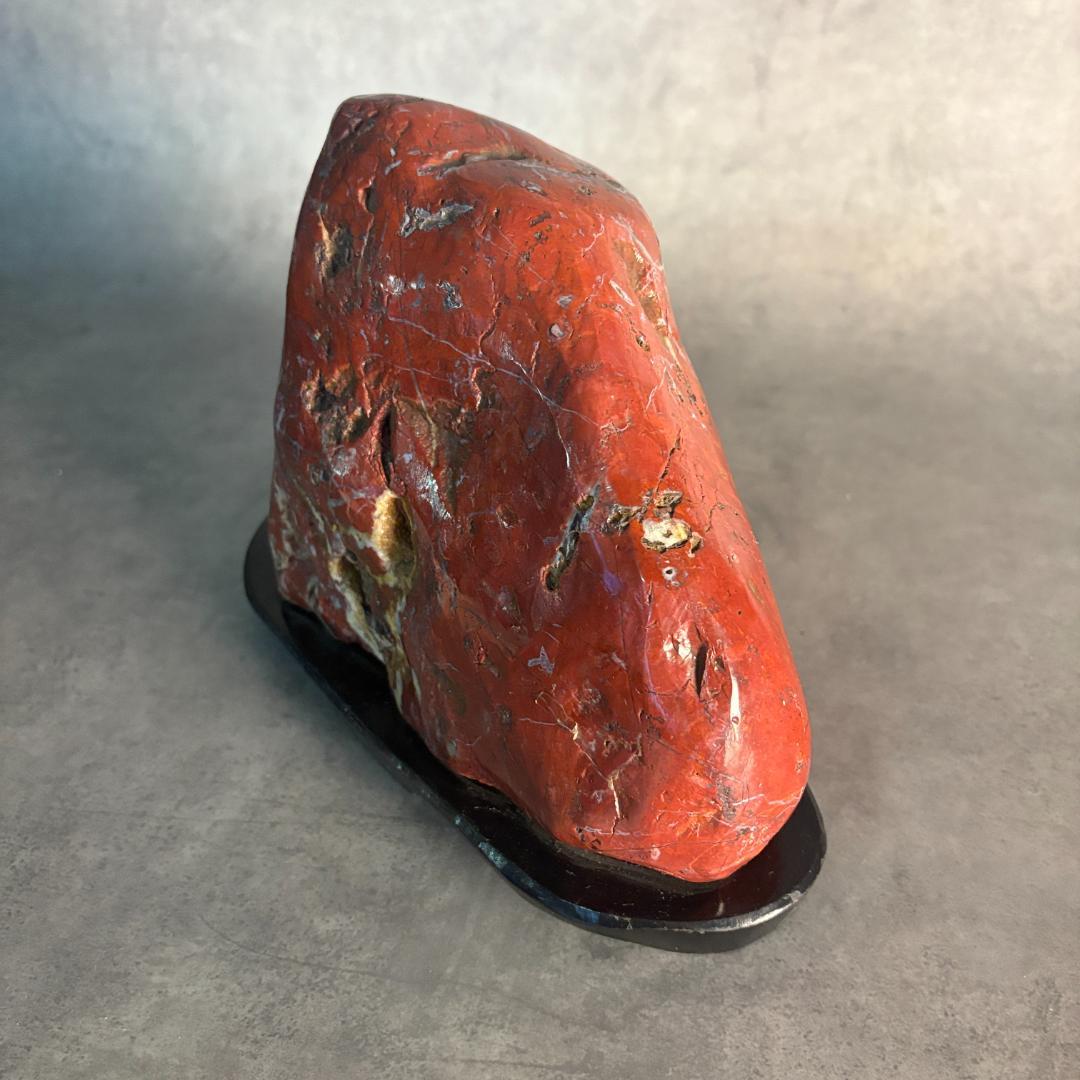 佐渡赤玉石　天然ジャスパー　癒しと安定をもたらすヒーリングストーン