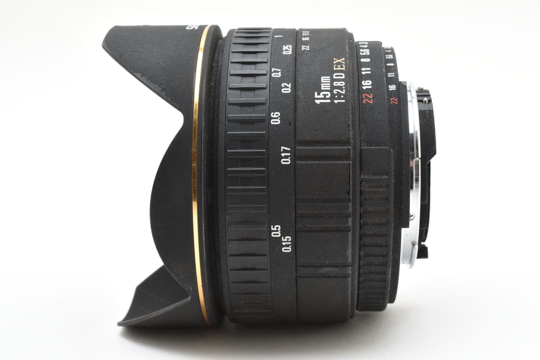 美品 Sigma FISHEYE 15mm F2.8 D Nikon #8942