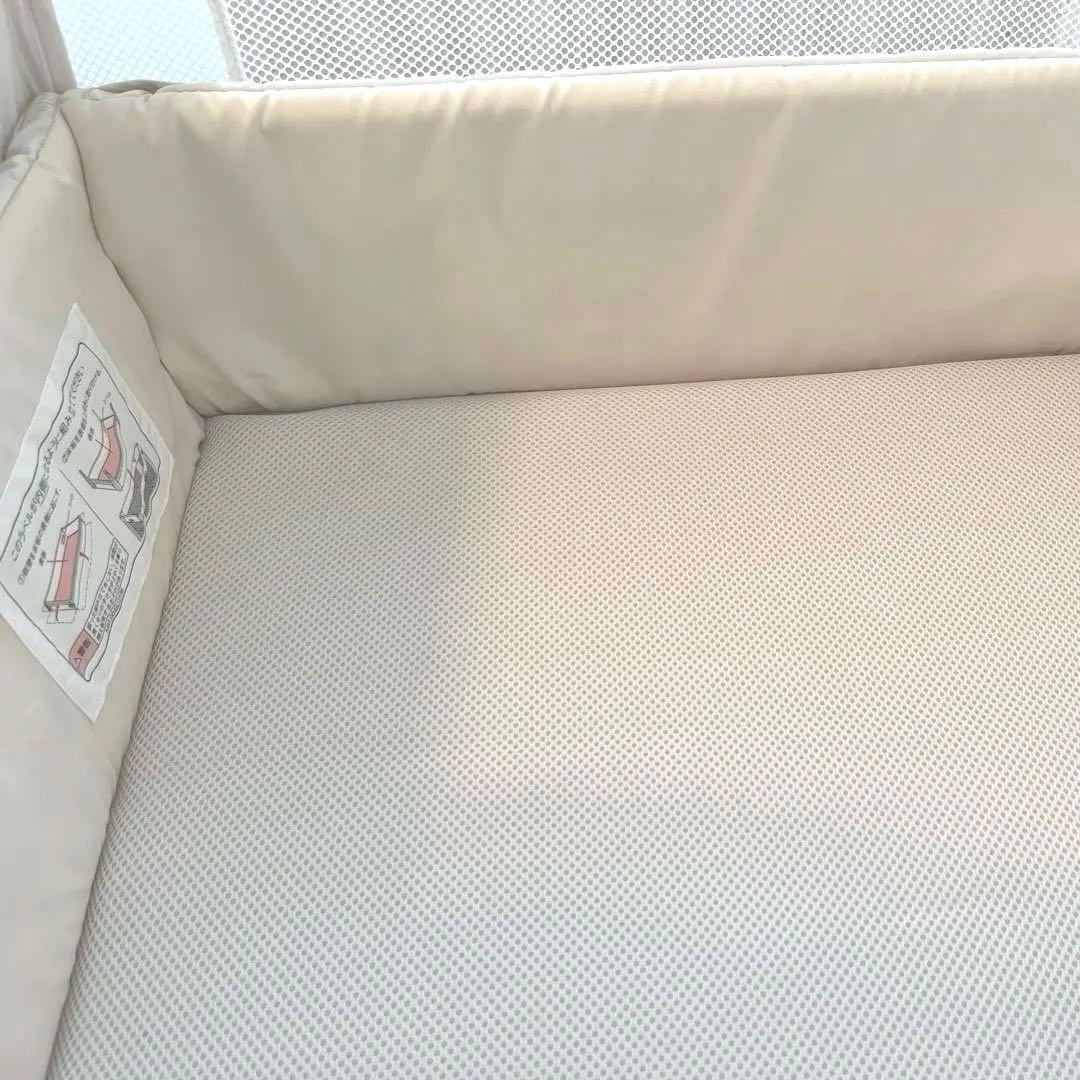 【出品5/7まで】【美品】アップリカ ベビーベッド ココネルエアー AB