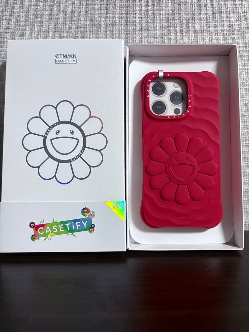 新品【村上隆x CASETiFY】 FLOWERSBLOOM 赤