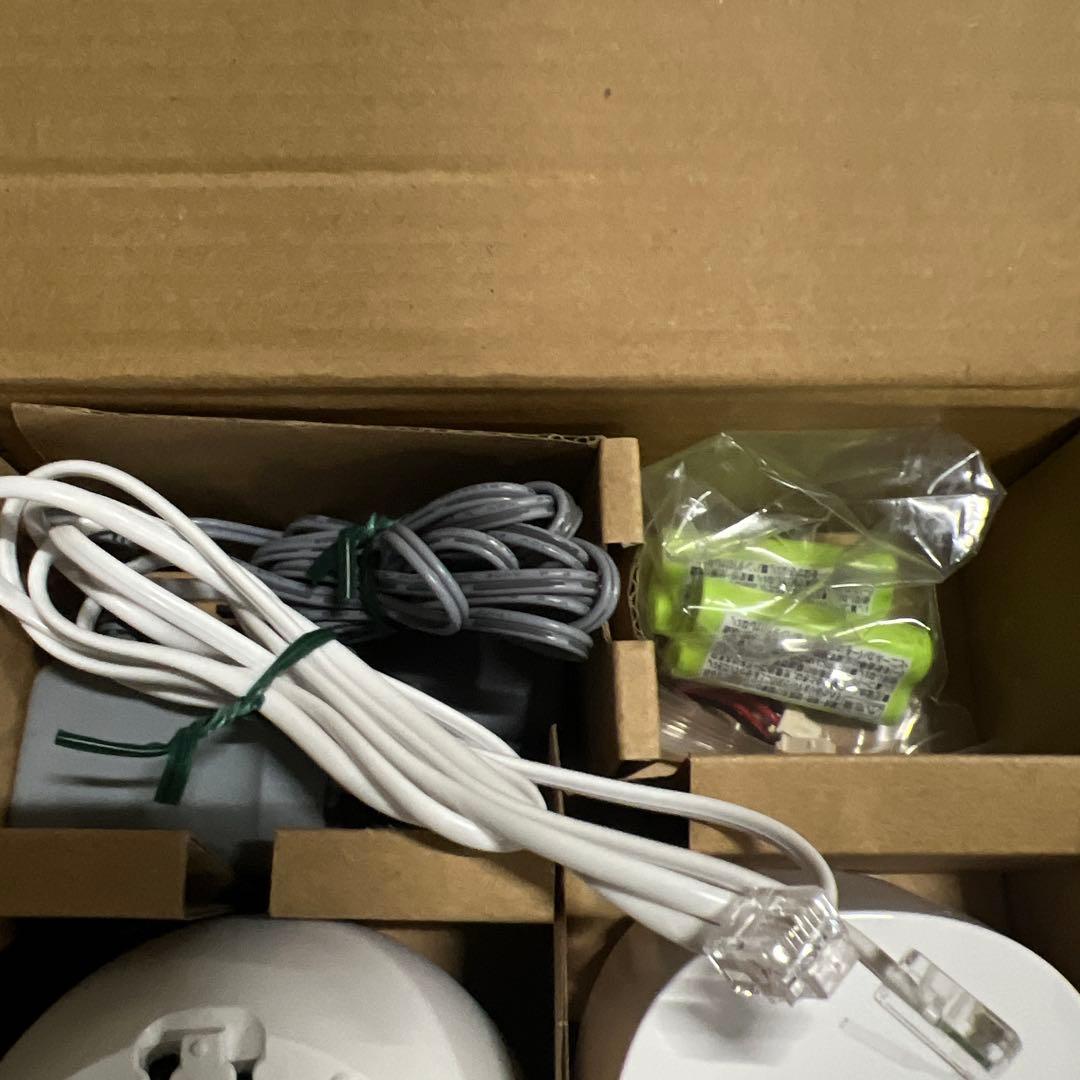 SHARP JD-S09CW-W コードレス電話機