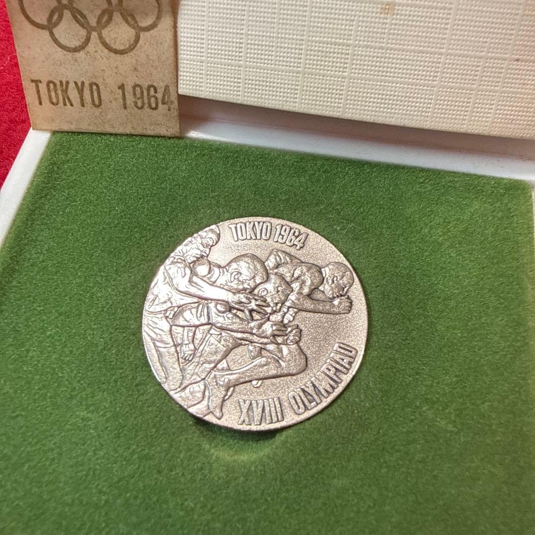 【箱入り】1964東京オリンピック記念銀メダル925
