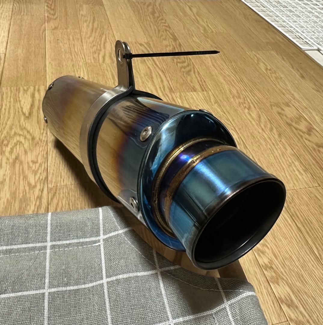 ｋfactory GPオーバルサイレンサー(楕円)差込みΦ60.5 汎用