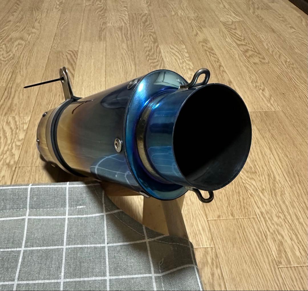 ｋfactory GPオーバルサイレンサー(楕円)差込みΦ60.5 汎用