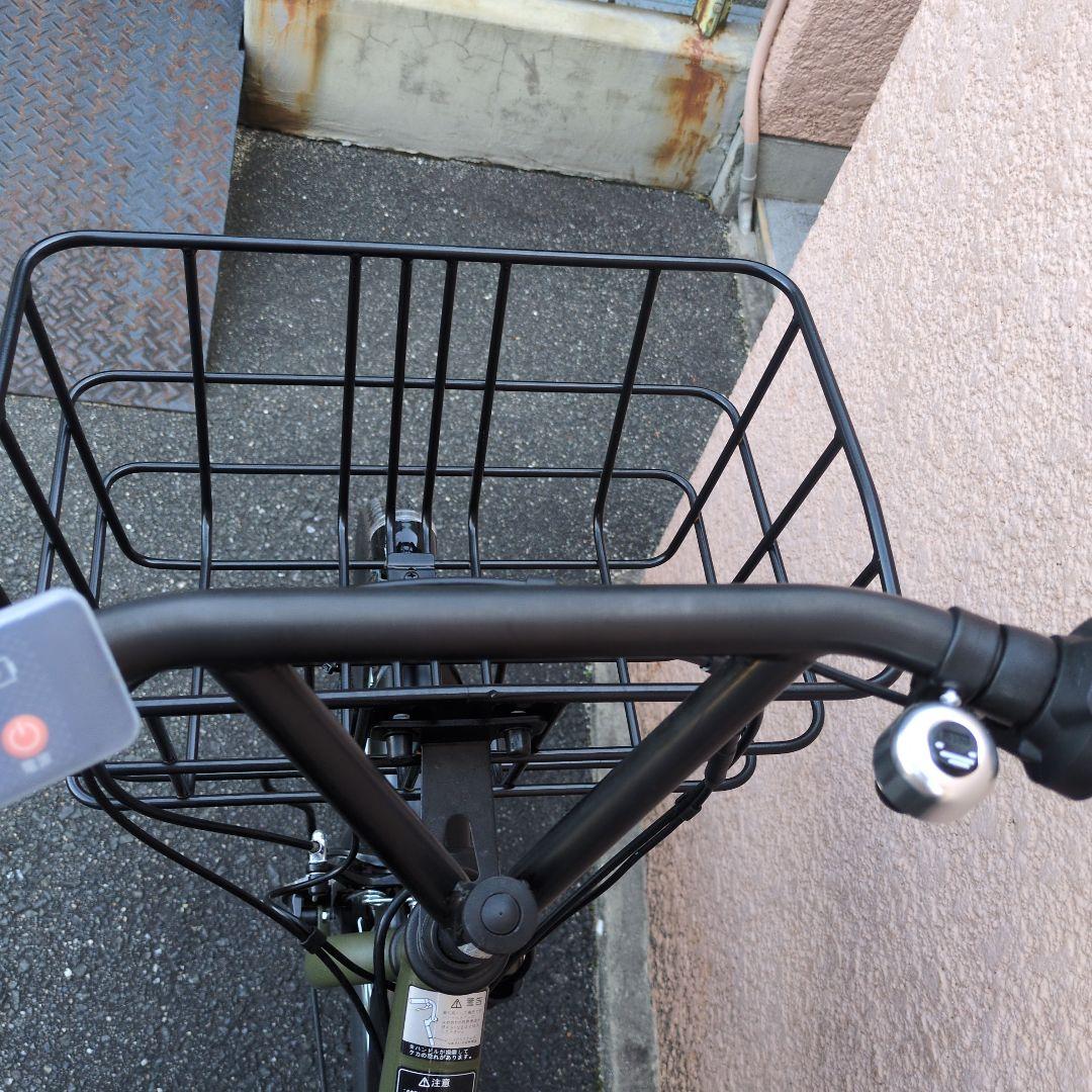 電動アシスト自転車 シティタイプ マットグリーン