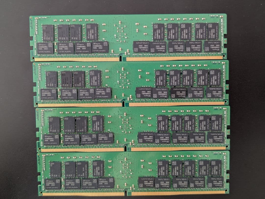 メモリ 32GB x 4 (128GB) DDR4-3200 (9137)