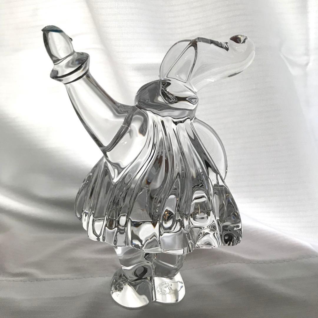 バカラ 置物 ラッパを吹くピエロ フィギュリン ※注意事項あり説明必読