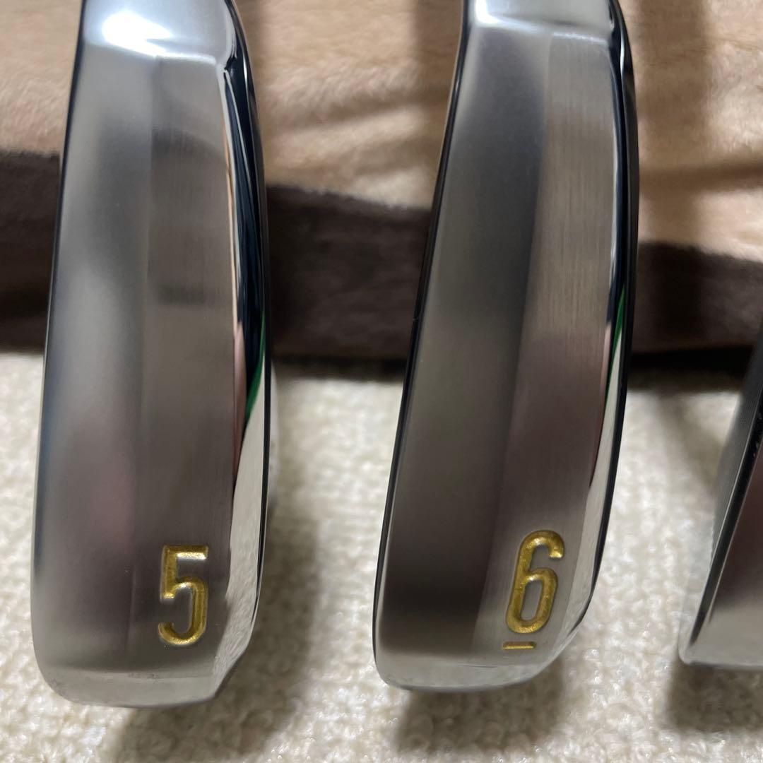 【超美品】スリクソンZXi5 数量限定ブラックモデル5I~Pw6本超限定シャフト