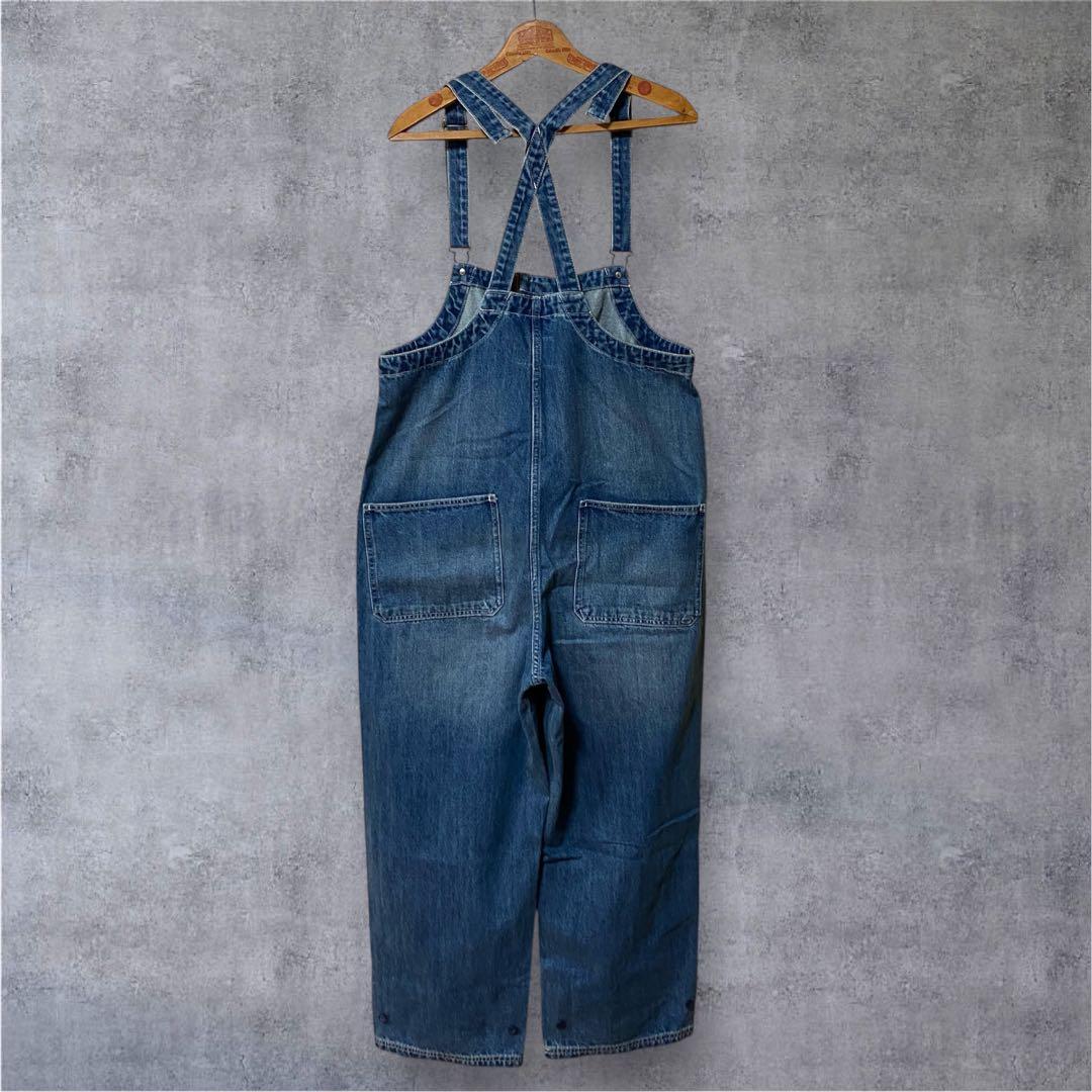 完売品✨HOUSTON デニム デッキパンツ オーバーオール