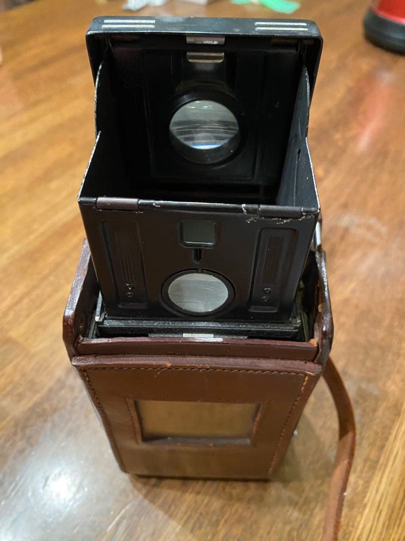パ*ダ様 Rolleiflex 二眼レフカメラ レザーケース付き