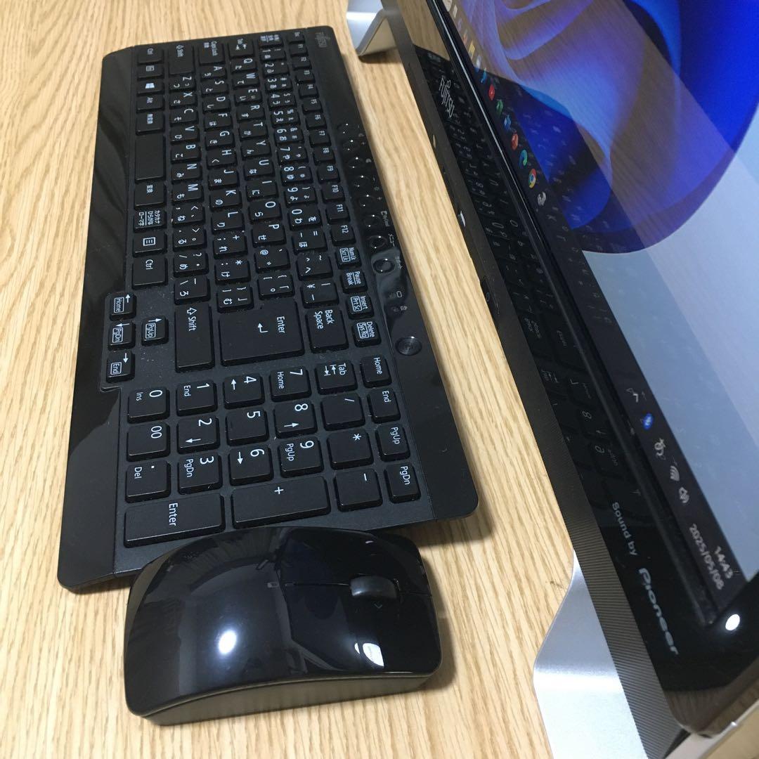 富士通 ESPRIMO 一体型 デスクトップ Win11 最強i7 SSD 取説