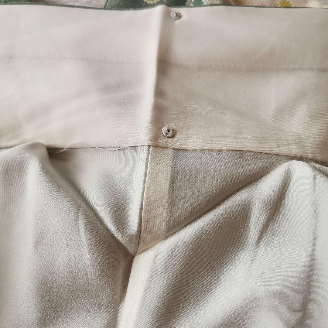 暈し金彩　ニュアンスカラーの辻が花　正絹袷訪問着