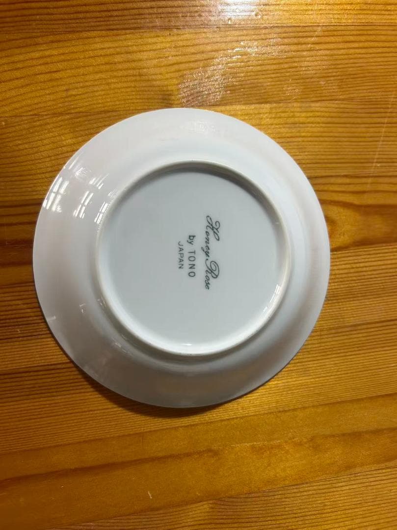 花柄★TONO★Honey Rose★陶器　皿/プレート★１１枚セット　未使用