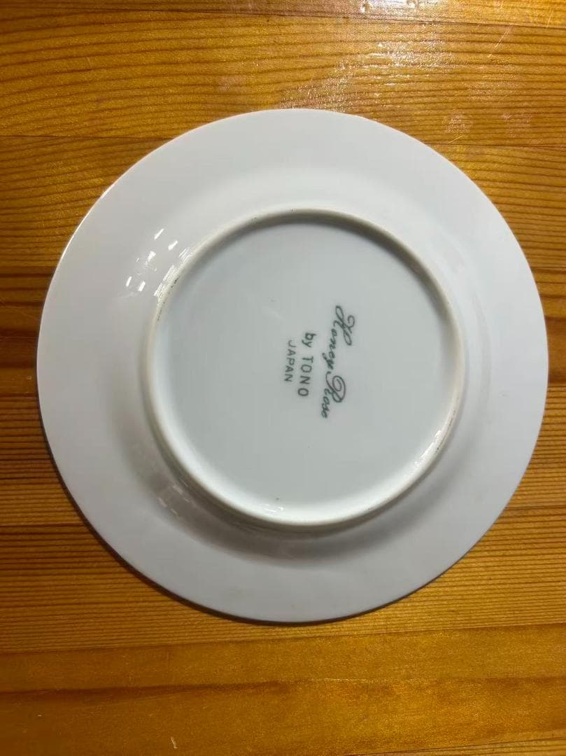 花柄★TONO★Honey Rose★陶器　皿/プレート★１１枚セット　未使用