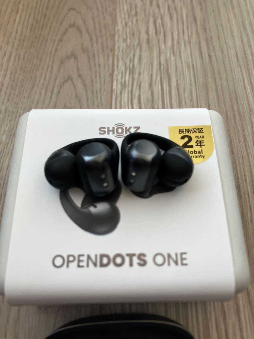 【美品】 Shokz OpenDots ONE イヤーカフ ワイヤレスイヤホン
