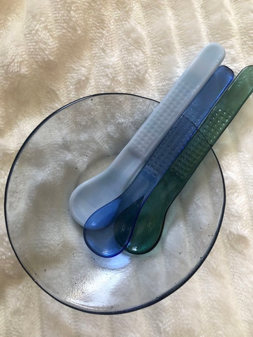 【新品未使用】池谷三奈美 ガラス スプーン　No.2