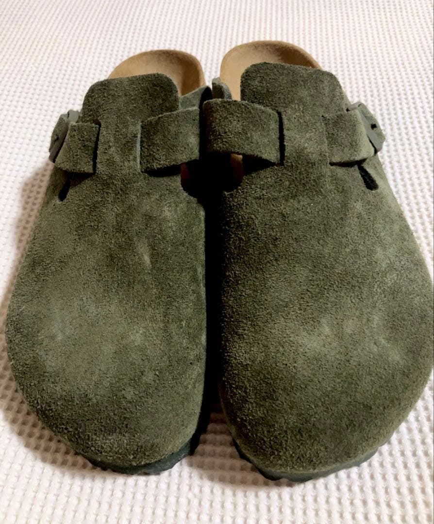 【お値下げ中】ビルケンシュトック ボストン　スエードレザー クロッグ 39