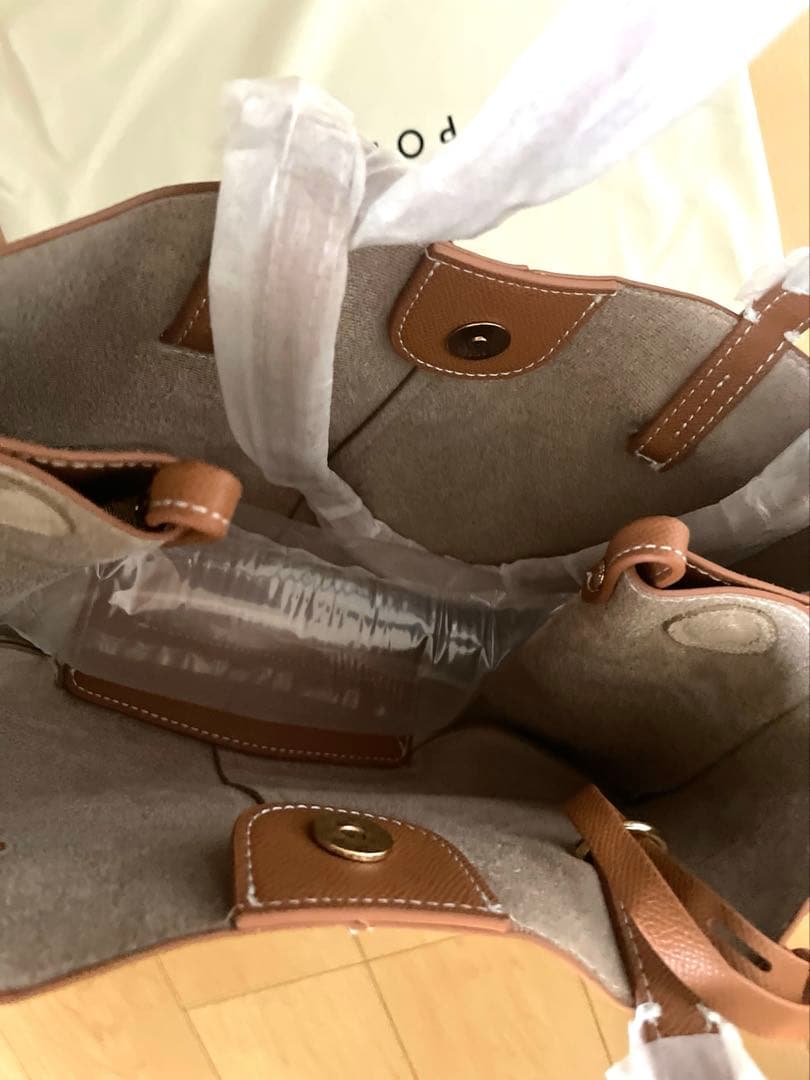 POLENE 新品 cyme mini キャメル バッグ 2way