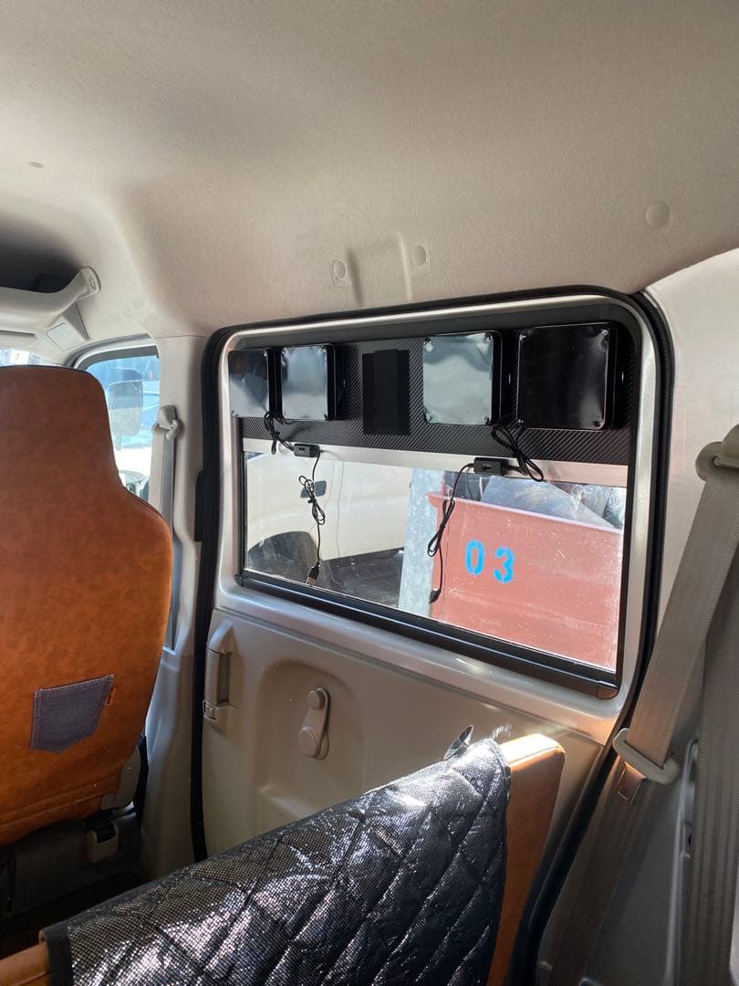 車両用換気ファンシステム 4ファン　エブリイ　キャンピングカー　換気扇