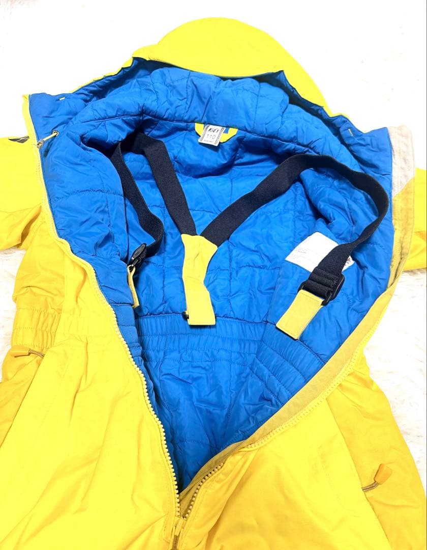 mont-bellモンベル キッズ スノーウェア ジャンプスーツ 110 雪遊び