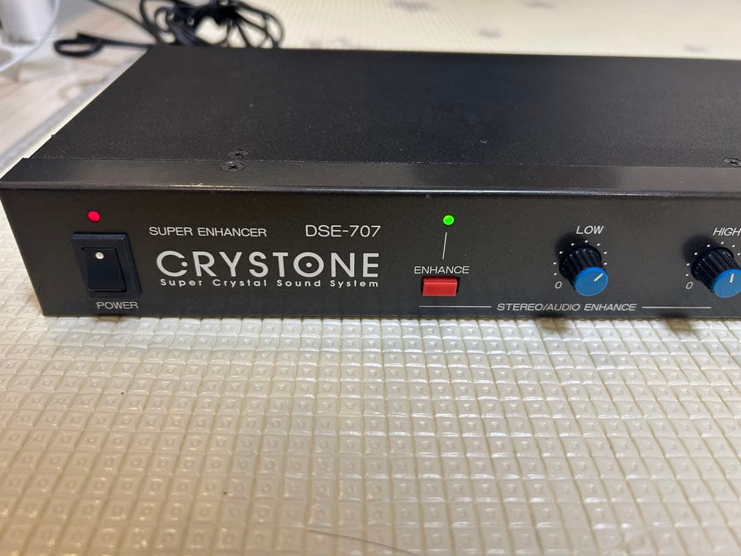 CRYSTONE（クライストーン） DSE-707 スーパーエンハンサ 完動品