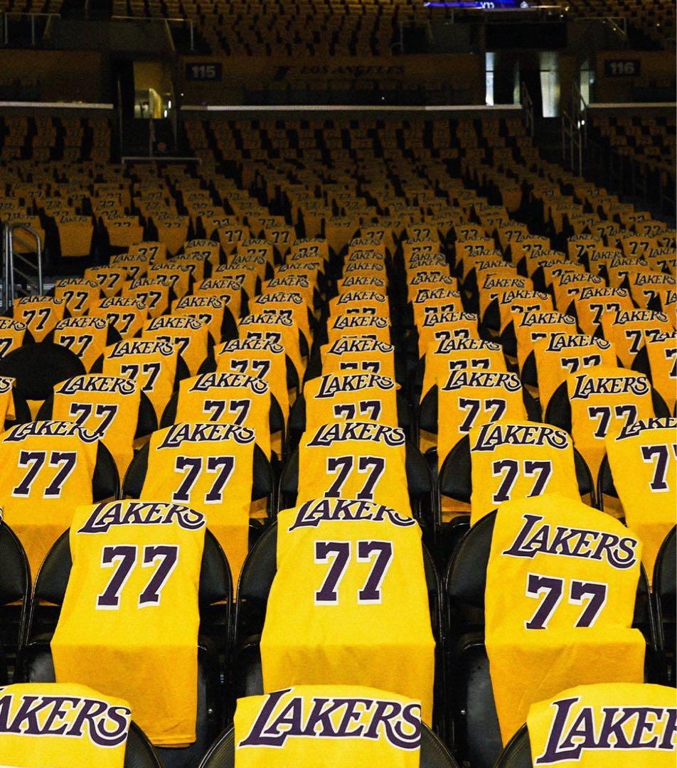 【SALE】LAKERS ルカ ドンチッチ 限定非売品Tシャツ(未使用)