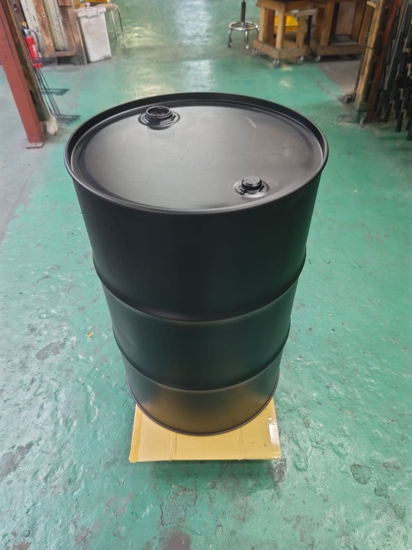 「世界に一つだけのドラム缶」リメイク作品 マットブラックテーブル