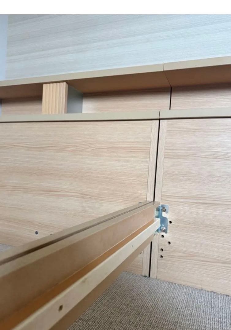 セミダブルベッド　木製 ドリームベッド　カエラル