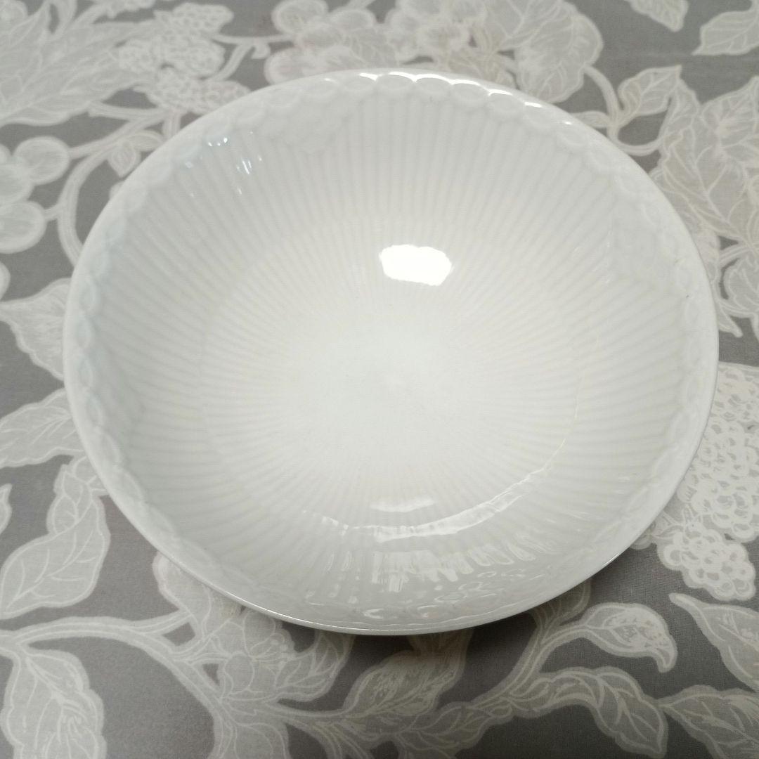 ロイヤルコペンハーゲン 4枚セット ホワイトハーフレース スープ シリアルボウル