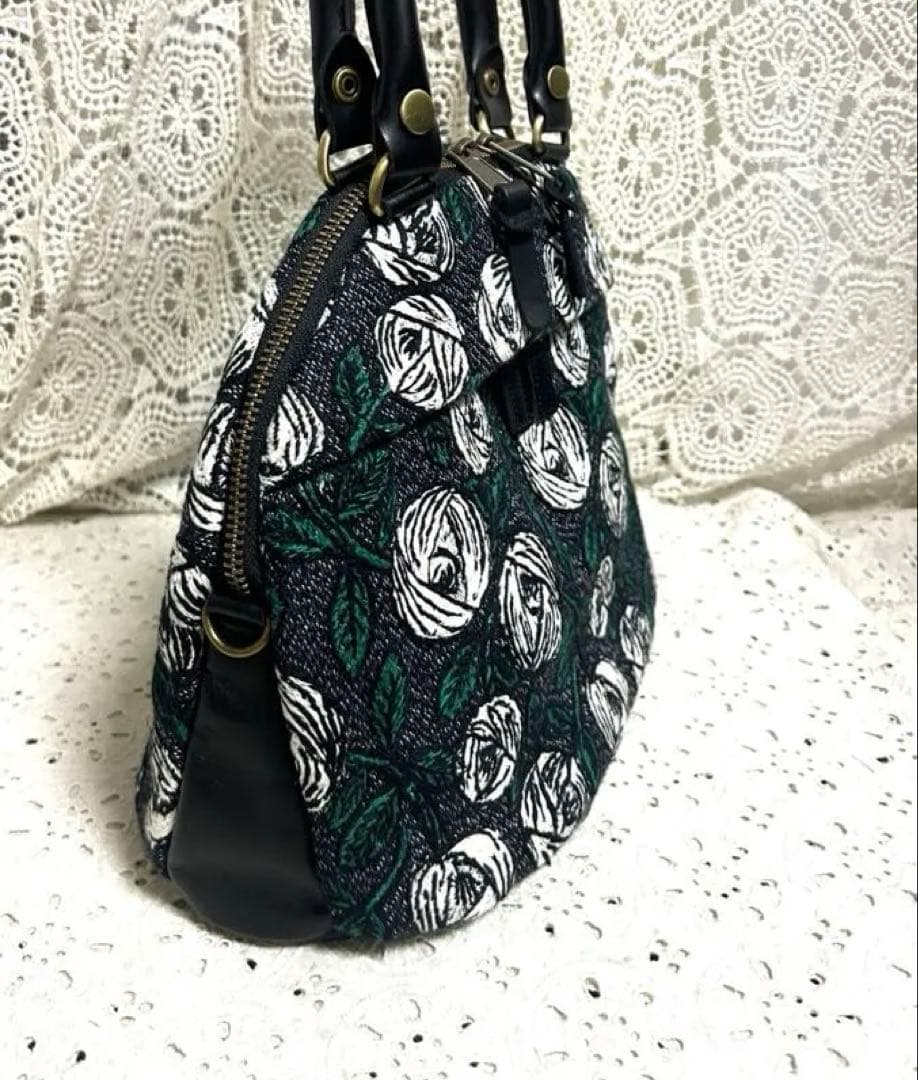 にゃんこ大好き ミナペルホネンハンドメイドブガッティ＆ファーバッグセット