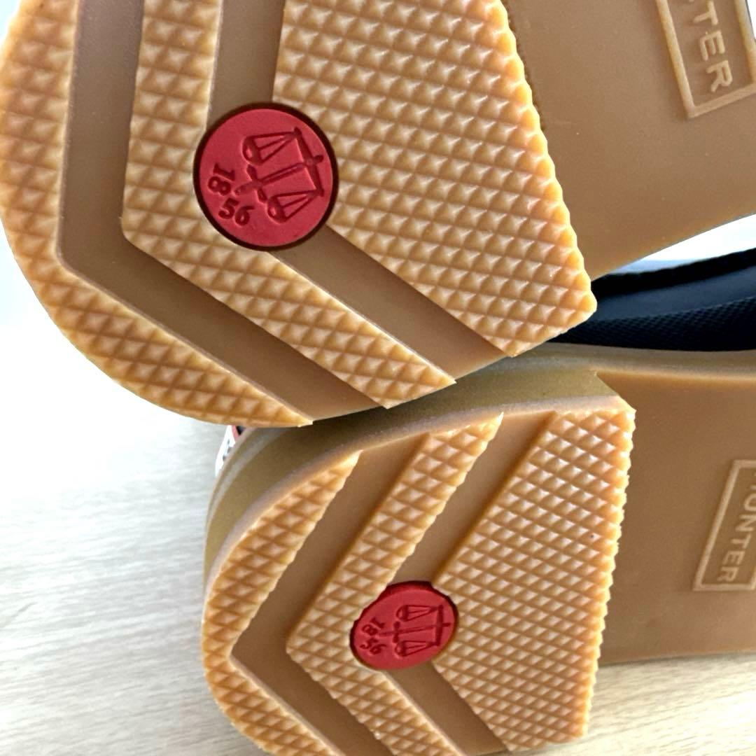 【未使用】HUNTER ハンター チェルシー サイドゴア レインブーツ ブラック