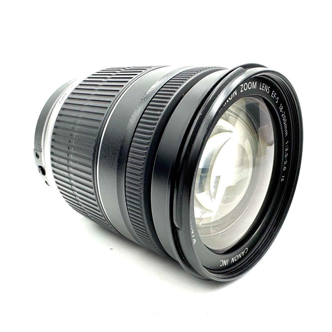 美品 キヤノン Canon EF-S 18-200mm F3.5-5.6 IS