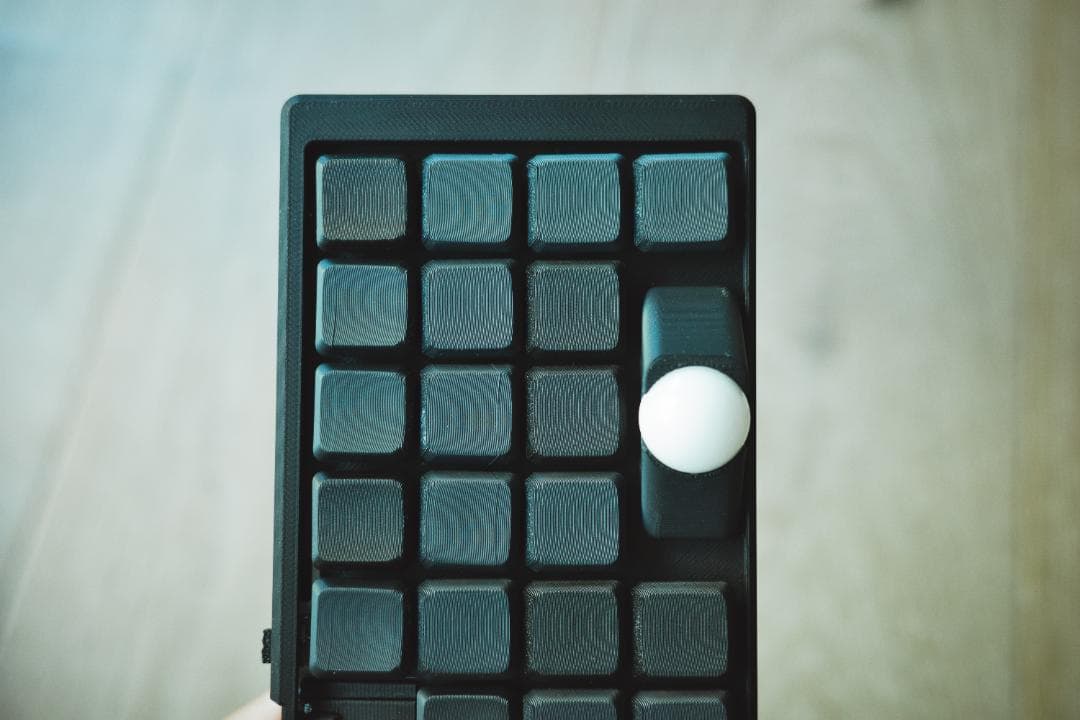 tomkeyLk 無線分割式 トラックボール キーボード