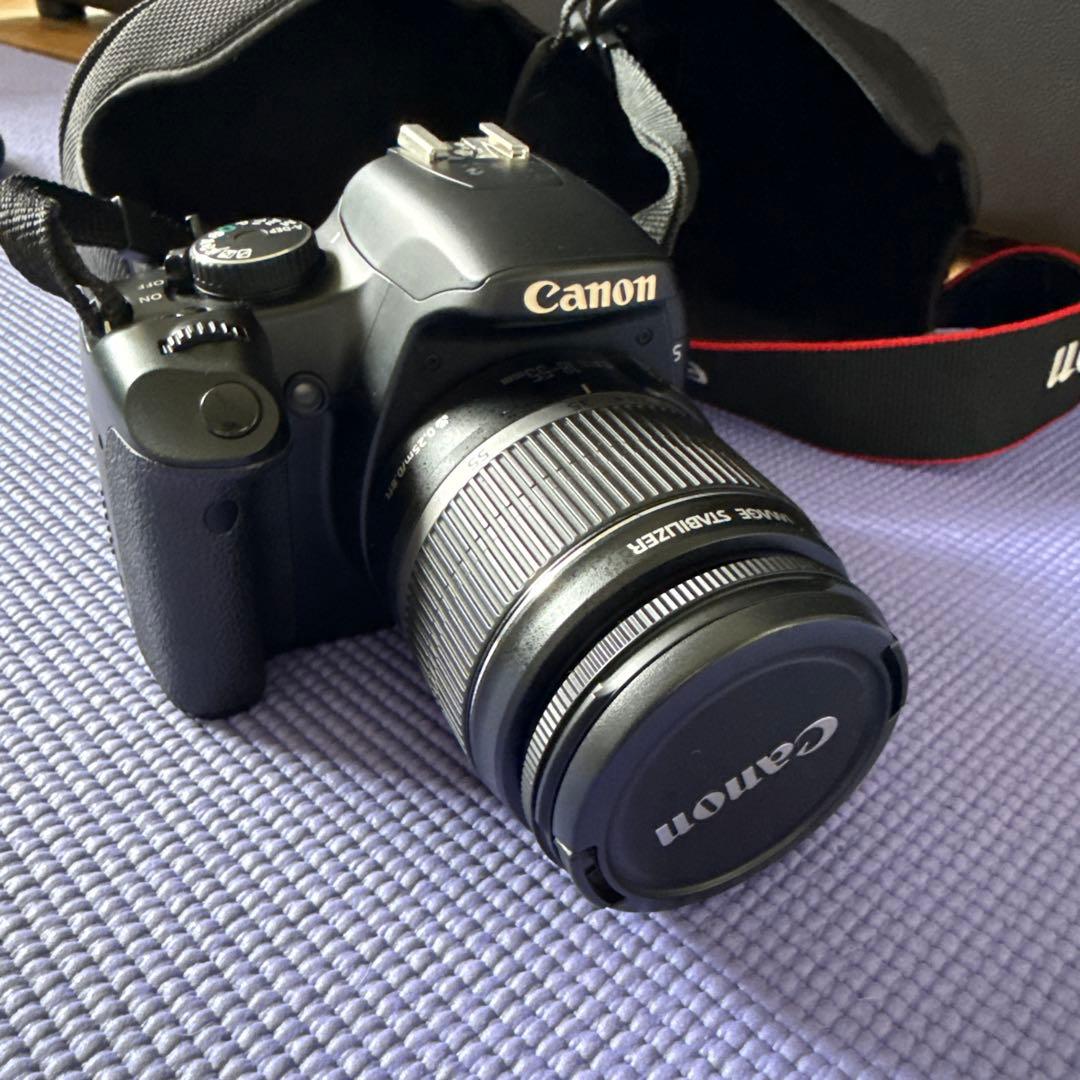 Canon EOS Kiss X2 デジタルカメラ 別売レンズ、フラッシュ付き