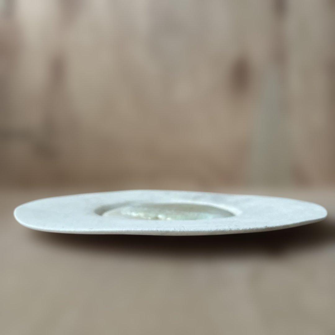 櫻井美奈子 オルミナキルン 大皿 / 陶器 硝子