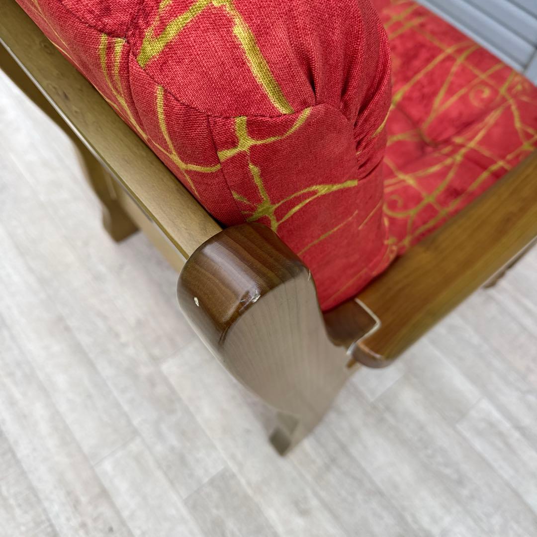 未使用　展示品　スペイン DANVES シングルソファ　1人掛け　カントリー