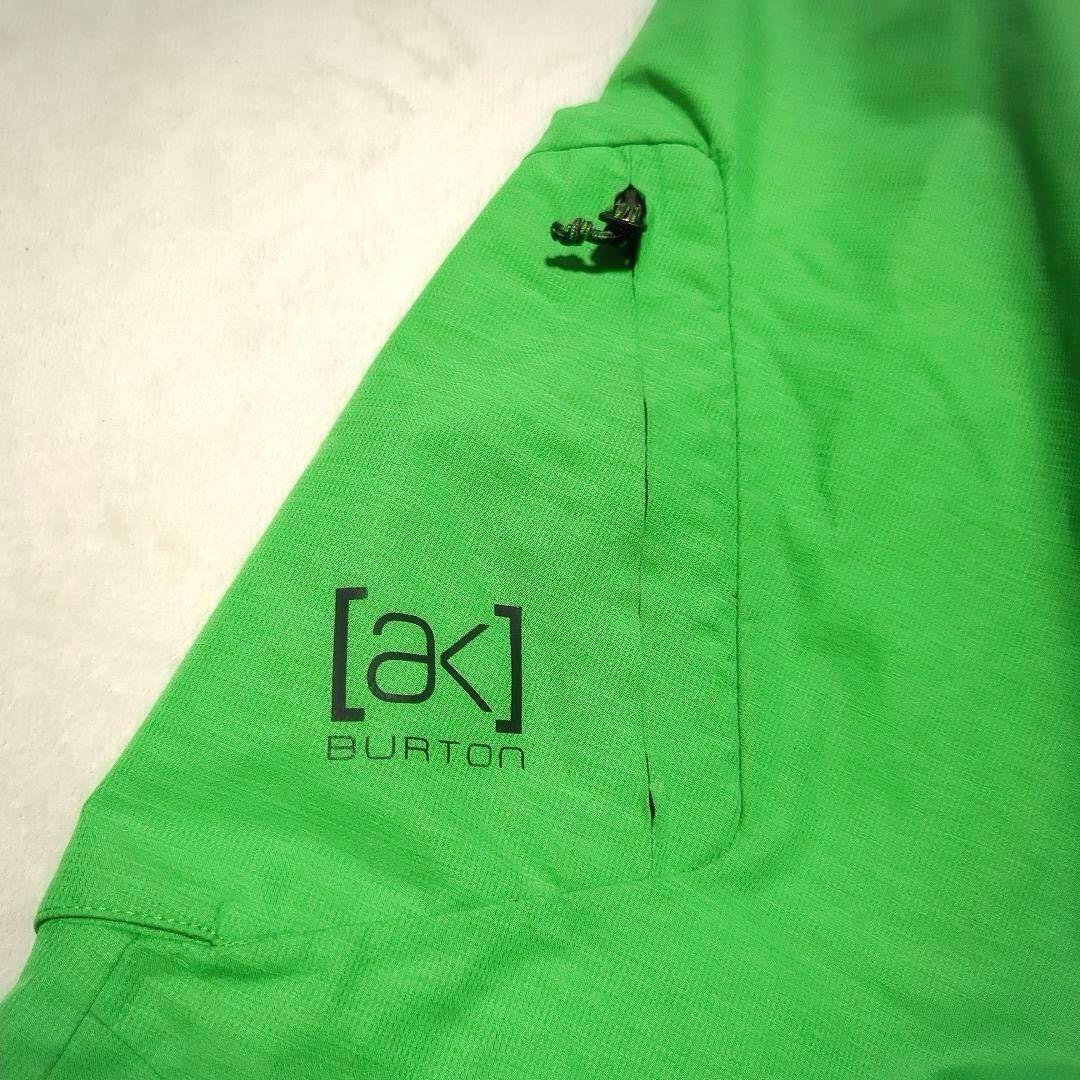 3144【美品】バートン ak スノボウェア ゴアテックス パンツ M グリーン
