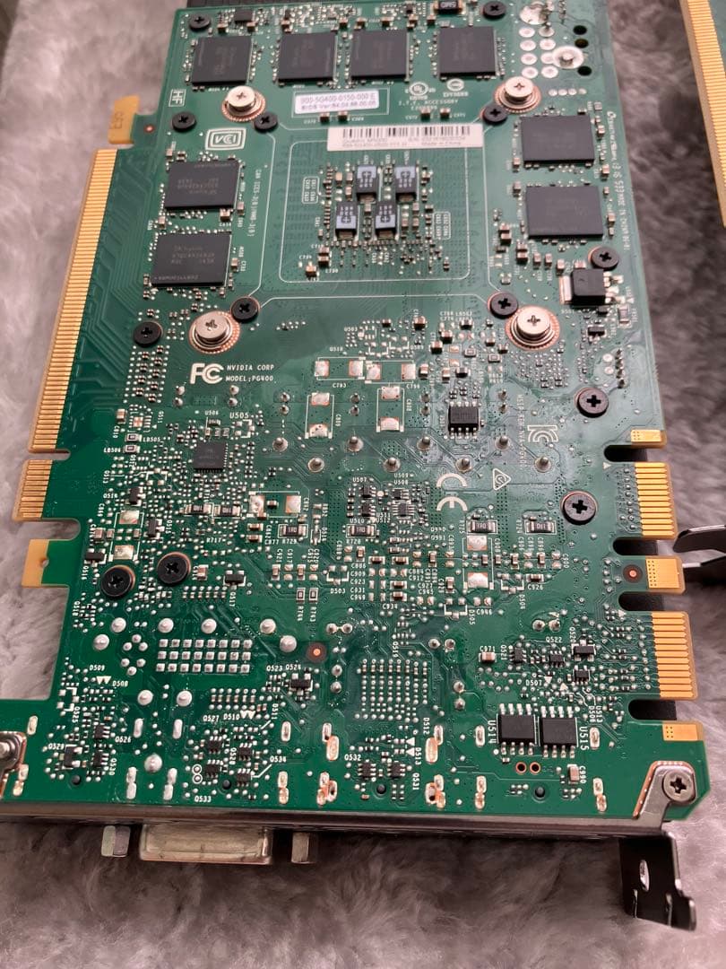 NVIDIA Quadro M5000 2個セット正常動作取り外し中古美品