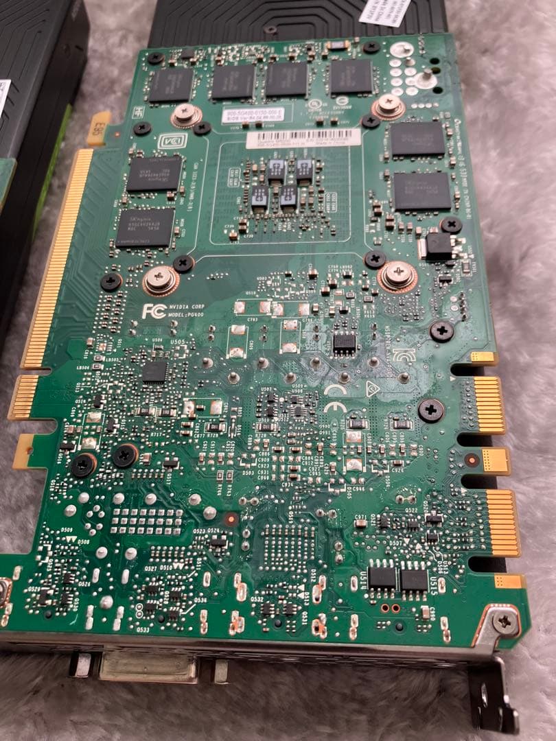 NVIDIA Quadro M5000 2個セット正常動作取り外し中古美品