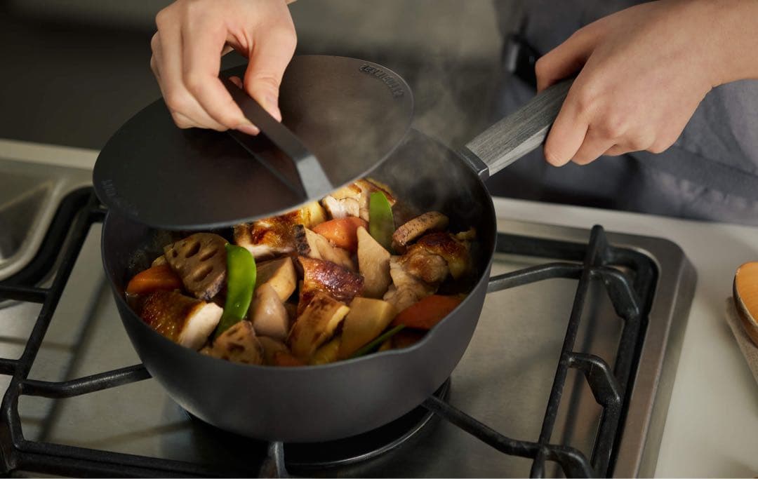 バーミキュラ　ユキヒラ 20cm マットブラック 雪平鍋 新品未使用　限定セット