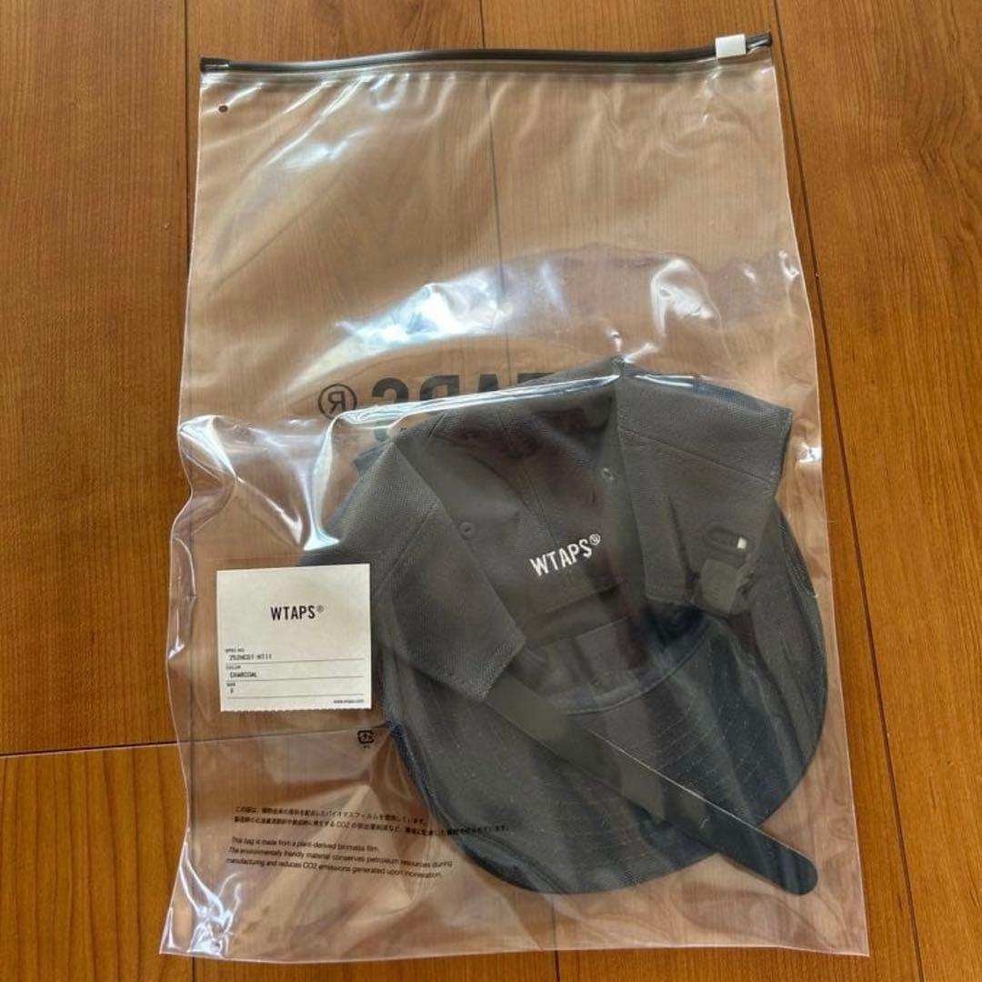帽子 WTAPS T-6M 02 Cap Cotton CNVS Charcoal