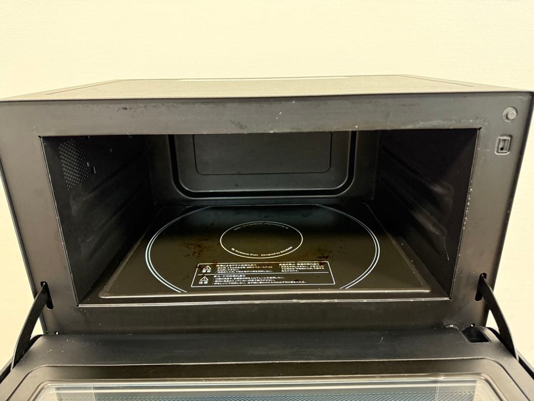 【ジャンク品】BALMUDA K04A-BK オーブンレンジ　説明書付