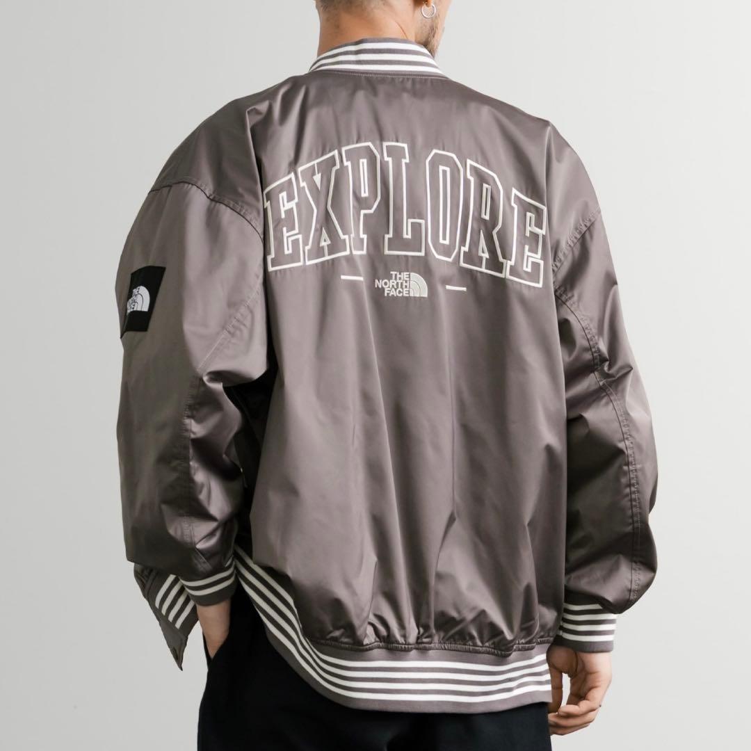 新品 THE NORTH FACE SPORTY BOMBER スタジャン L