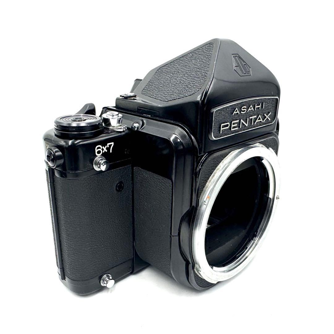 動作品 PENTAX ペンタックス 6×7 67 TTL ボディ バケペン
