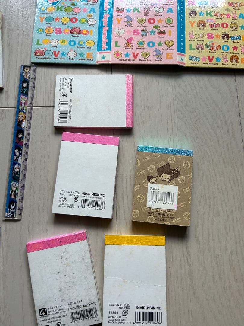 平成レトロ　メモ帳　ノート　えんじぇるにゃんこ　にゃんこ学校　まとめ売り